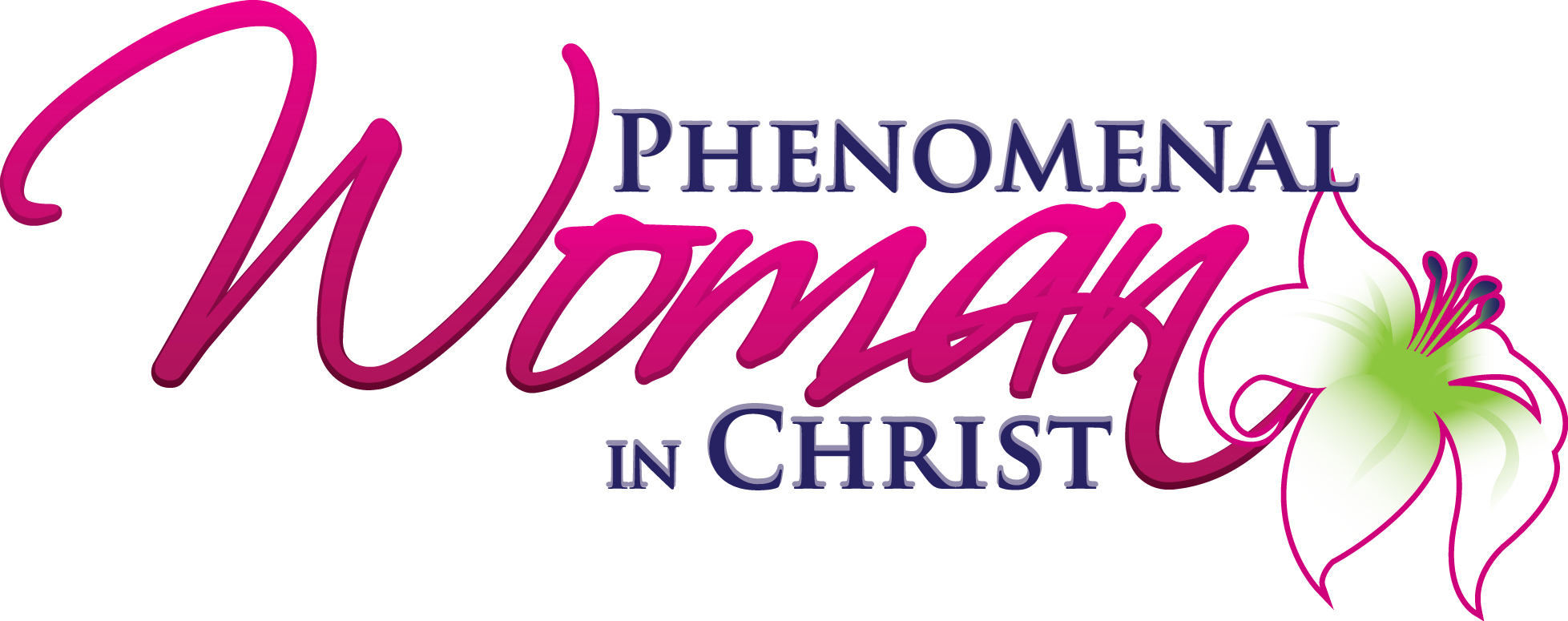 phenomenal woman in christ logo